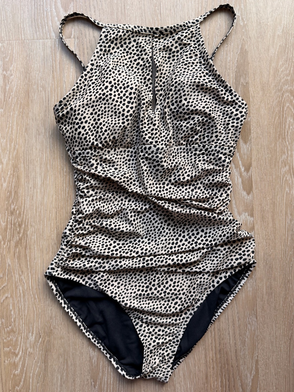 Ellen Tracy high neck one piece swimsuit Size 8